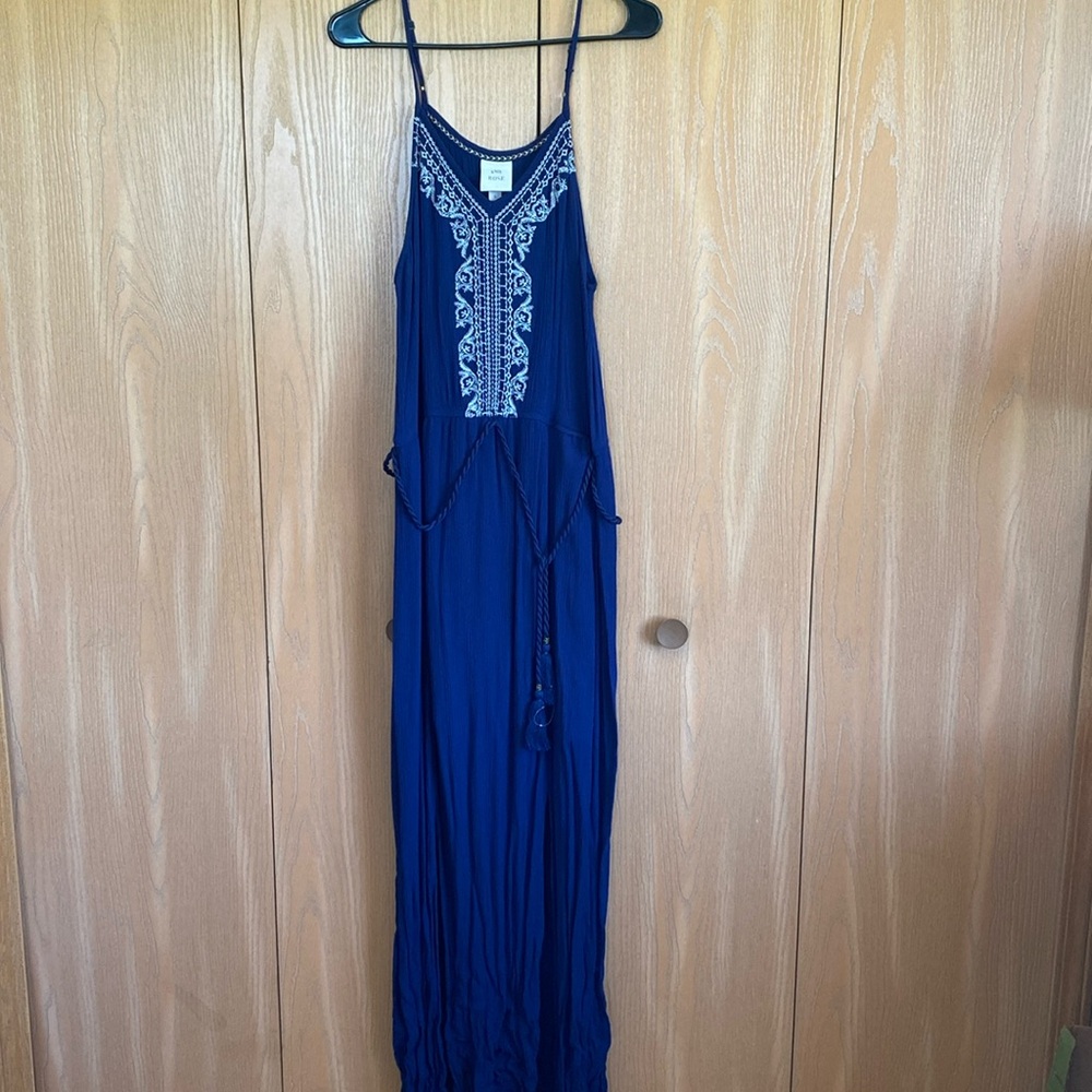 Navy Blue maxi dress
